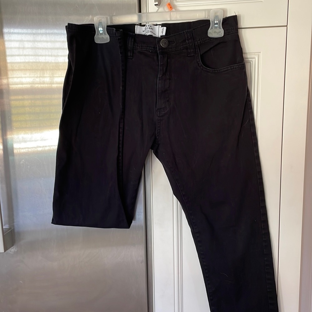 Men’s black jeans by Urban heritage. Size 32.